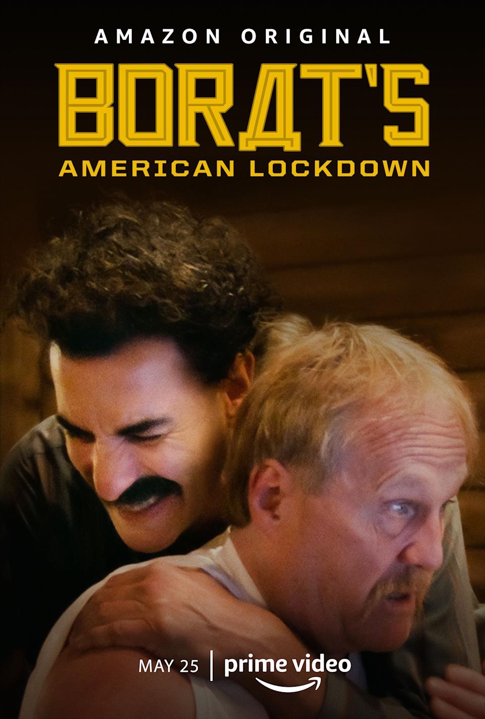 Borat amerikás lezárásolása és leleplezése