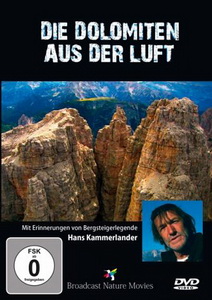 A Dolomitok madártávlatból 
