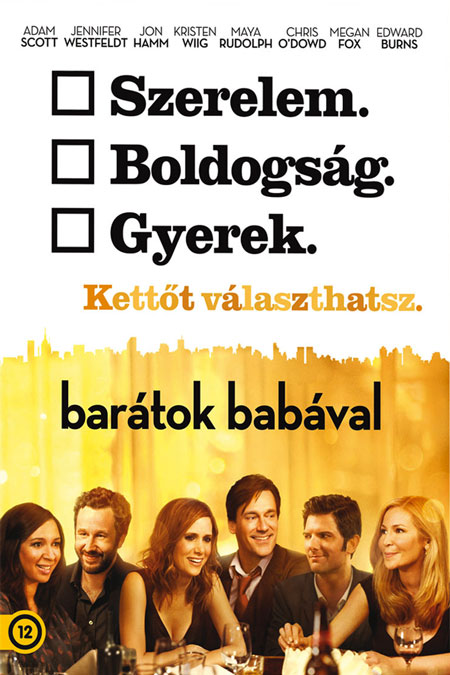 Barátok babával